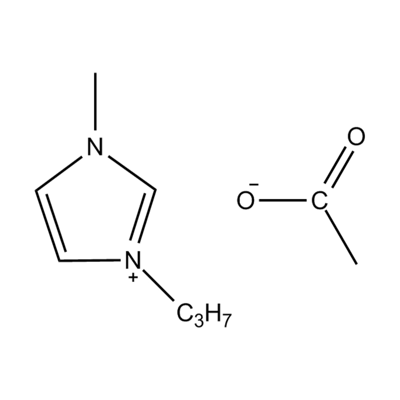 1-propyl-3-methylimidazolium acetát