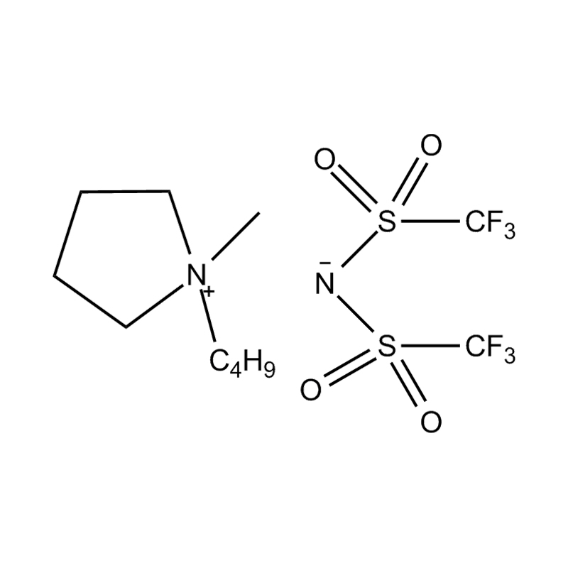 N-butyl-n-methylpyrrolidinium bis ((trifluoromethyl) sulfonyl) imid