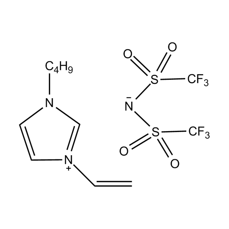 1-vinyl-3-butylimidazolium bis (trifluoromethanesulfonyl) imide sůl