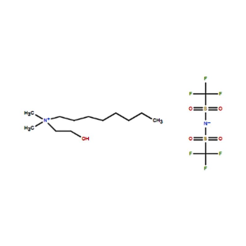 N, N-dimethyl-n-hydroxyethyl-n-octylbis (trifluoromethyl) sulfonimidová sůl